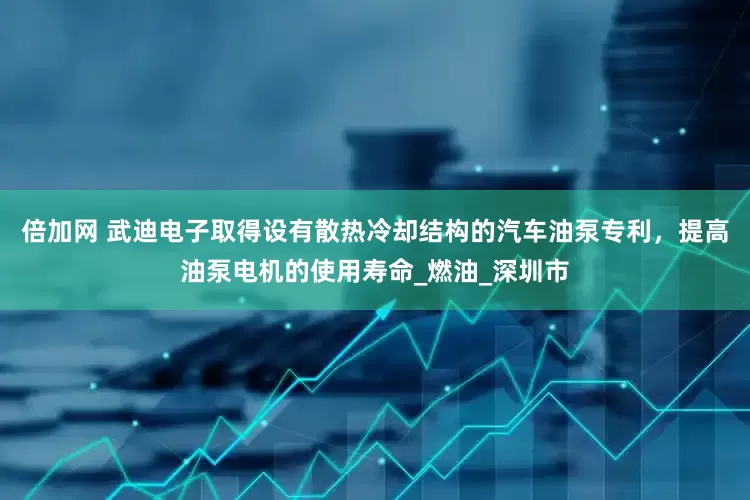 倍加网 武迪电子取得设有散热冷却结构的汽车油泵专利，提高油泵电机的使用寿命_燃油_深圳市