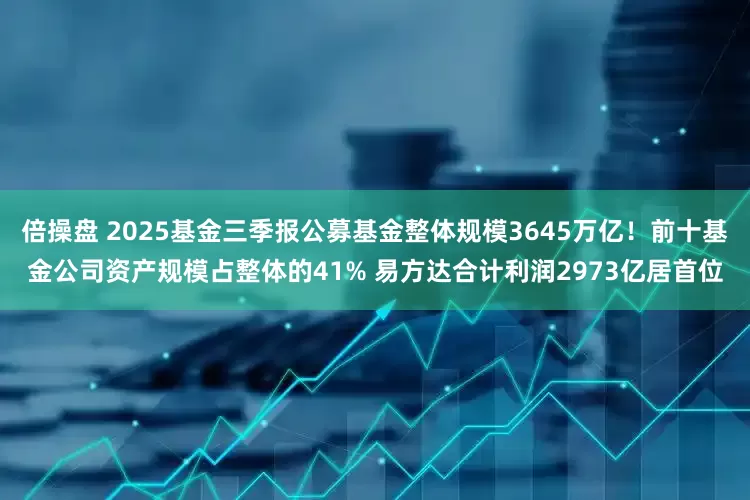 倍操盘 2025基金三季报公募基金整体规模3645万亿！前十基金公司资产规模占整体的41% 易方达合计利润2973亿居首位
